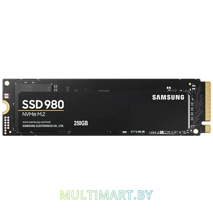 SSD диск Samsung 980 NVMe M.2 250GB (MZ-V8V250BW)